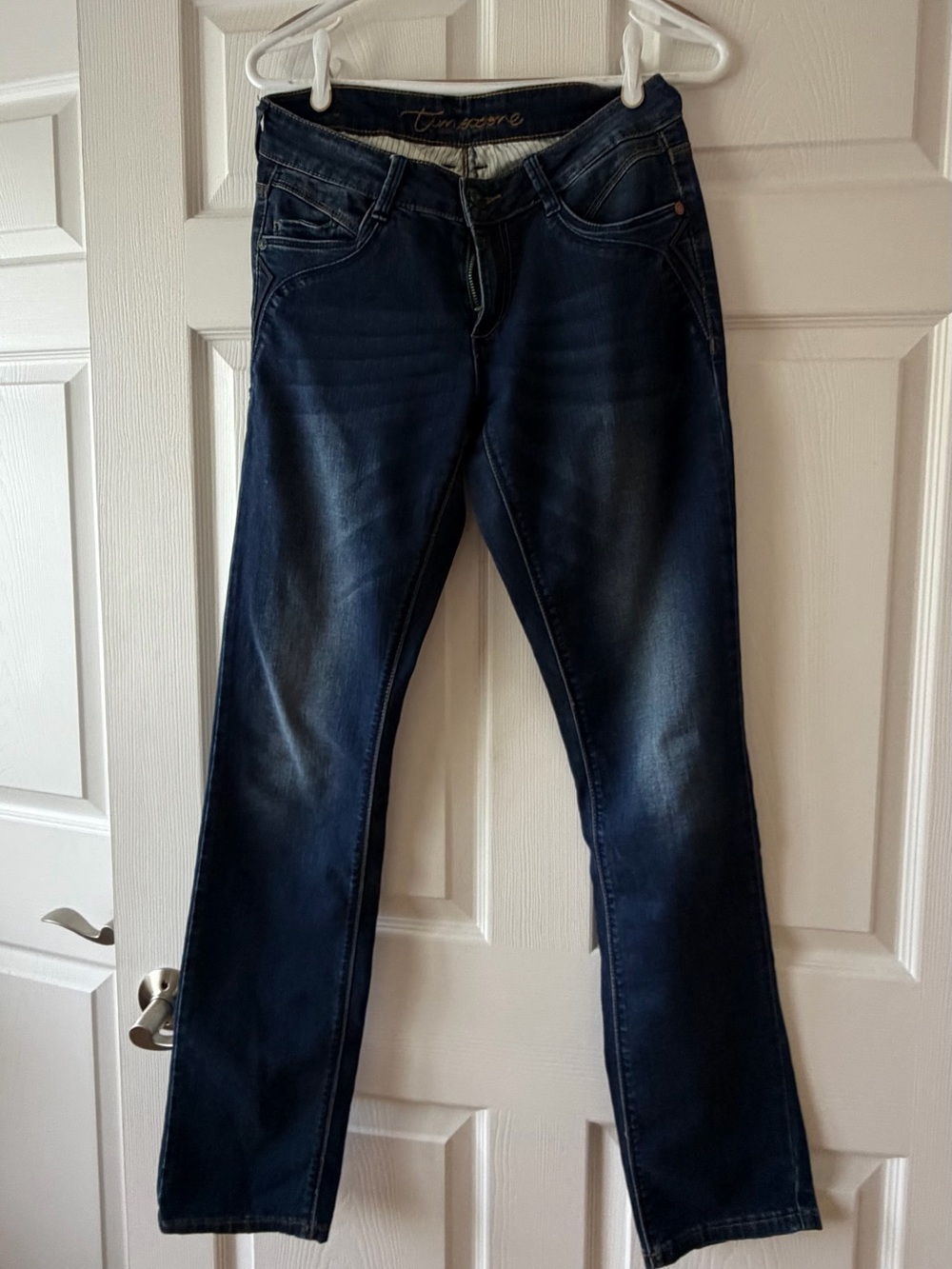 Timezone European Dark Blue Straight Leg Women’s Jeans
